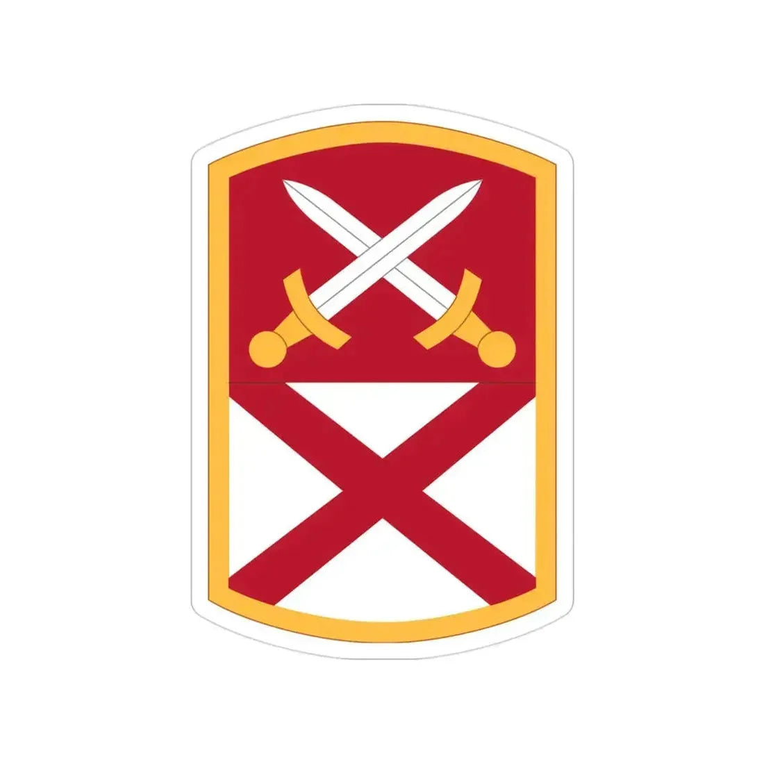 167 Sustainment Command (U.S. Army) Transparent STICKER Die-Cut Vinyl Decal 3 Inch - The Sticker Space