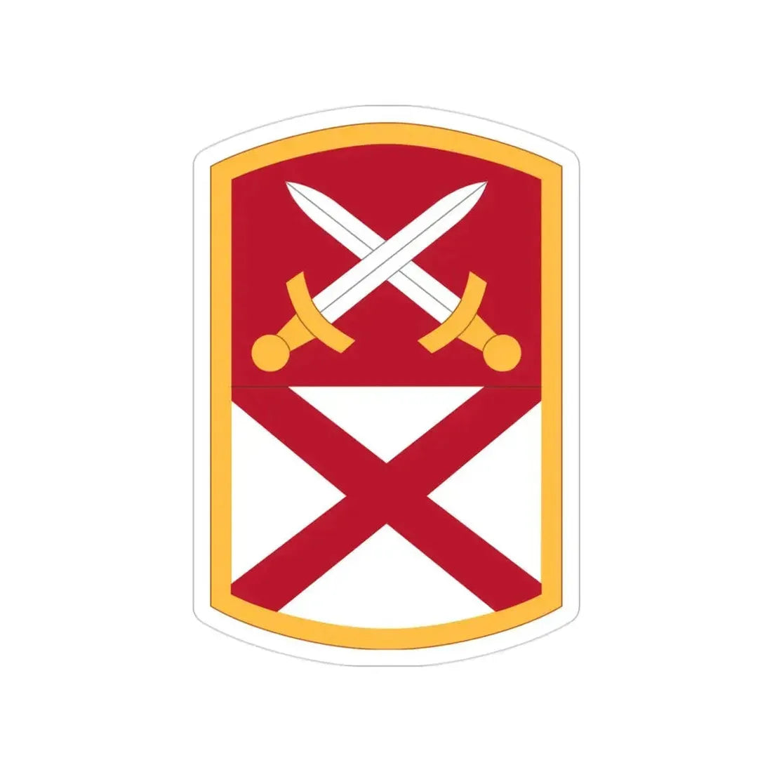 167 Sustainment Command (U.S. Army) Transparent STICKER Die-Cut Vinyl Decal 3 Inch - The Sticker Space