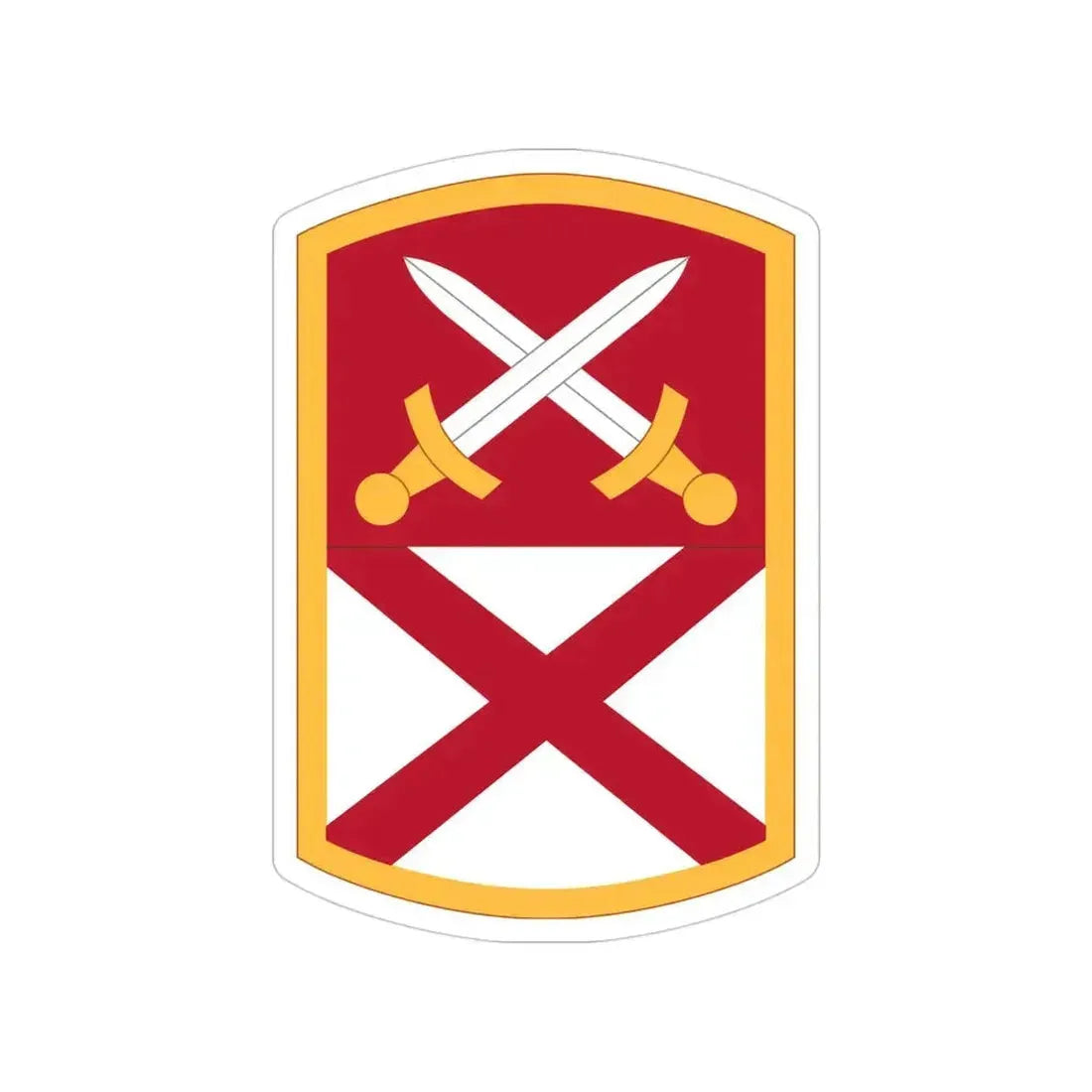 167 Sustainment Command (U.S. Army) Transparent STICKER Die-Cut Vinyl Decal 4 Inch - The Sticker Space