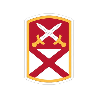 167 Sustainment Command (U.S. Army) Transparent STICKER Die-Cut Vinyl Decal 4 Inch - The Sticker Space