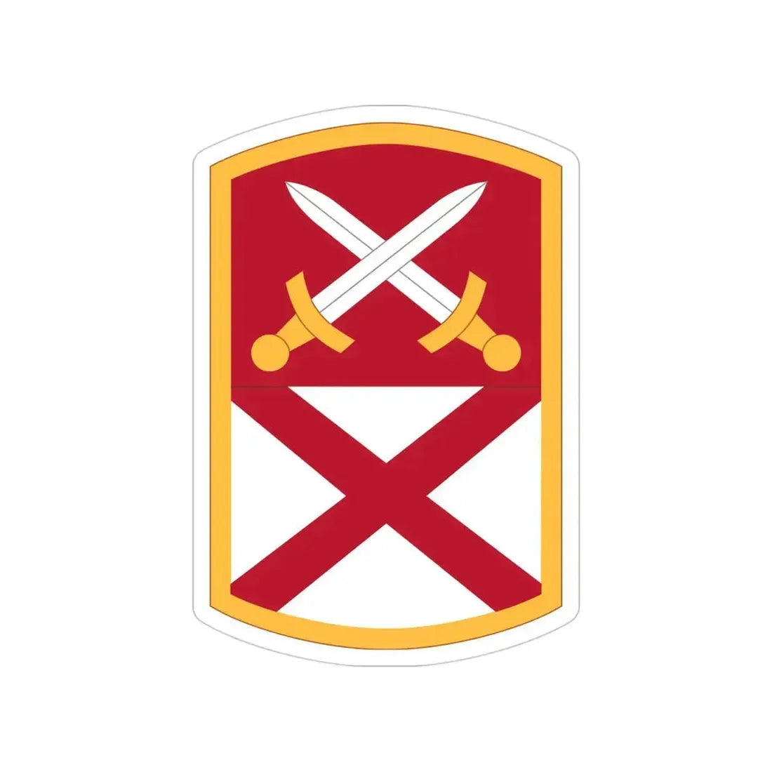 167 Sustainment Command (U.S. Army) Transparent STICKER Die-Cut Vinyl Decal 4 Inch - The Sticker Space
