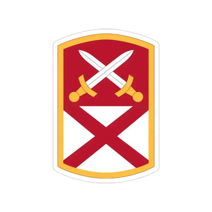 167 Sustainment Command (U.S. Army) Transparent STICKER Die-Cut Vinyl Decal 4 Inch - The Sticker Space