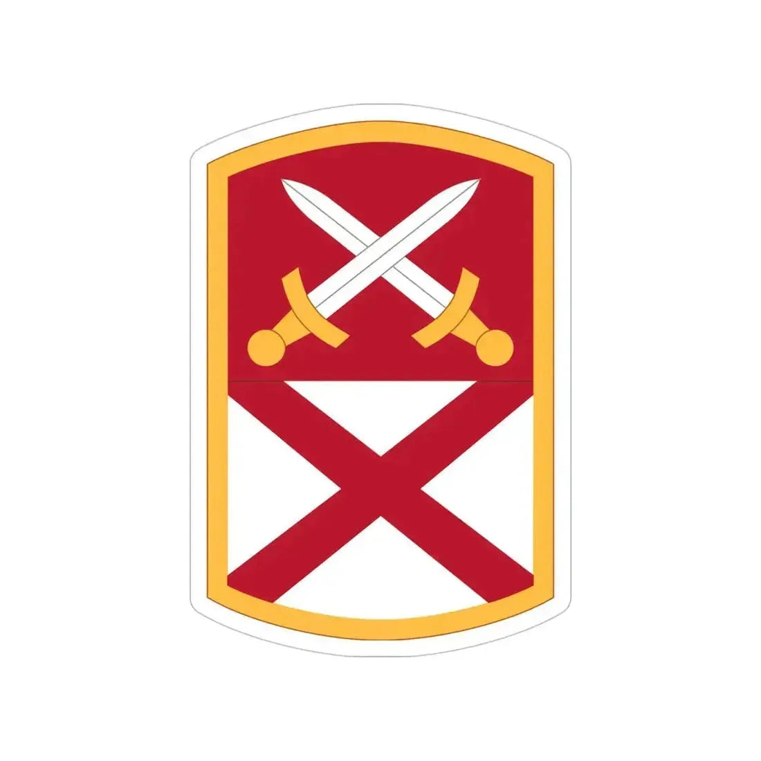 167 Sustainment Command (U.S. Army) Transparent STICKER Die-Cut Vinyl Decal 5 Inch - The Sticker Space