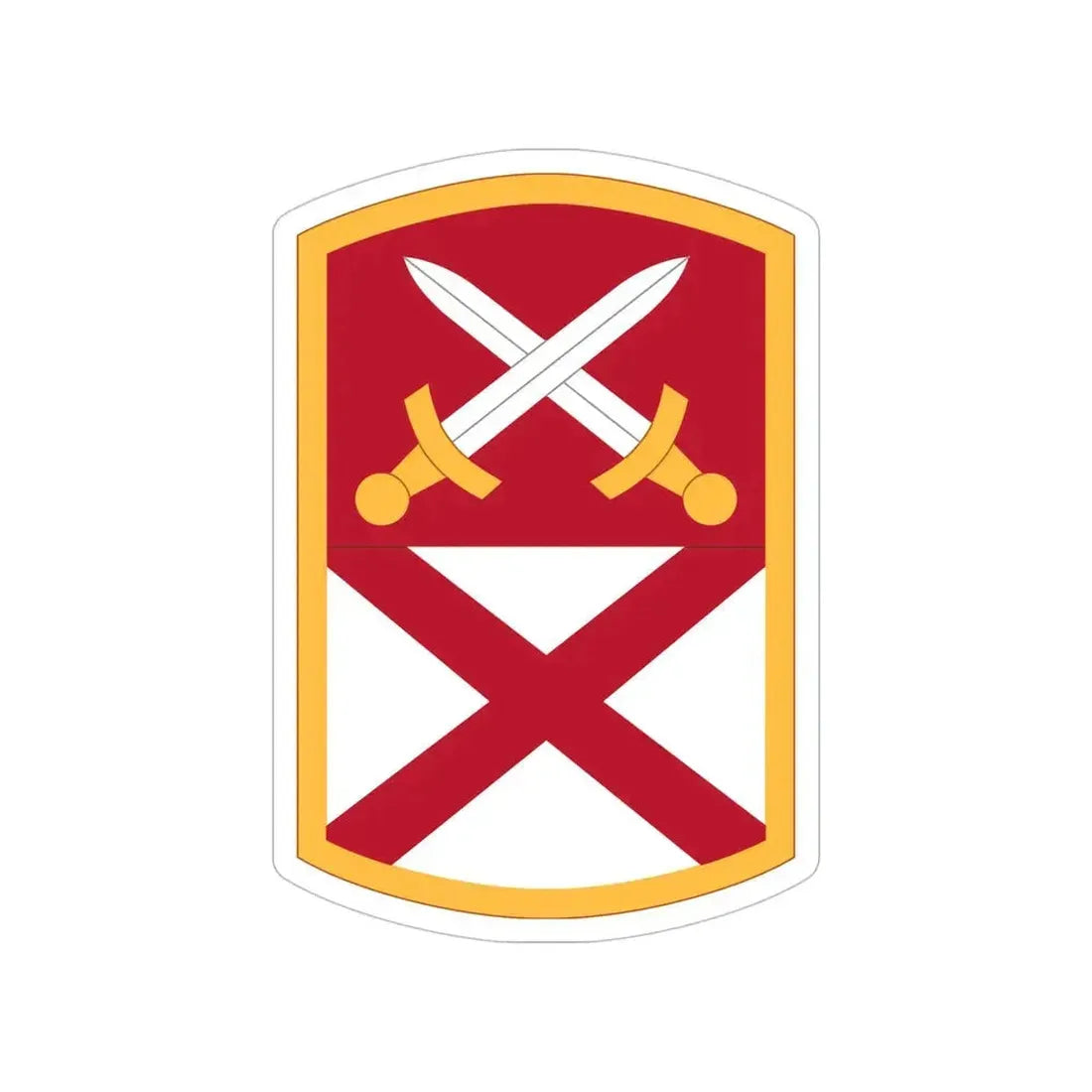 167 Sustainment Command (U.S. Army) Transparent STICKER Die-Cut Vinyl Decal 5 Inch - The Sticker Space