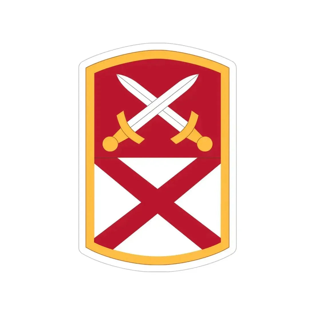 167 Sustainment Command (U.S. Army) Transparent STICKER Die-Cut Vinyl Decal 6 Inch - The Sticker Space