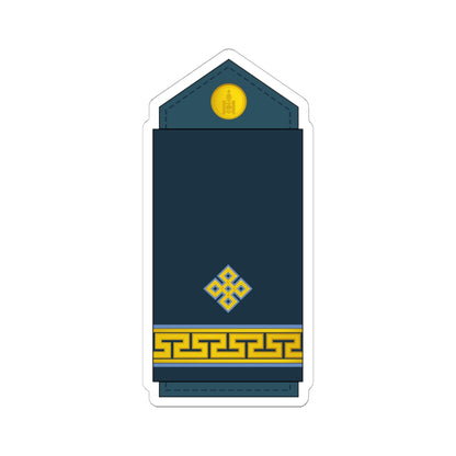 07.Mongolian Air Force JLT (Mongolia) (Military Rank) STICKER Vinyl Kiss-Cut Decal