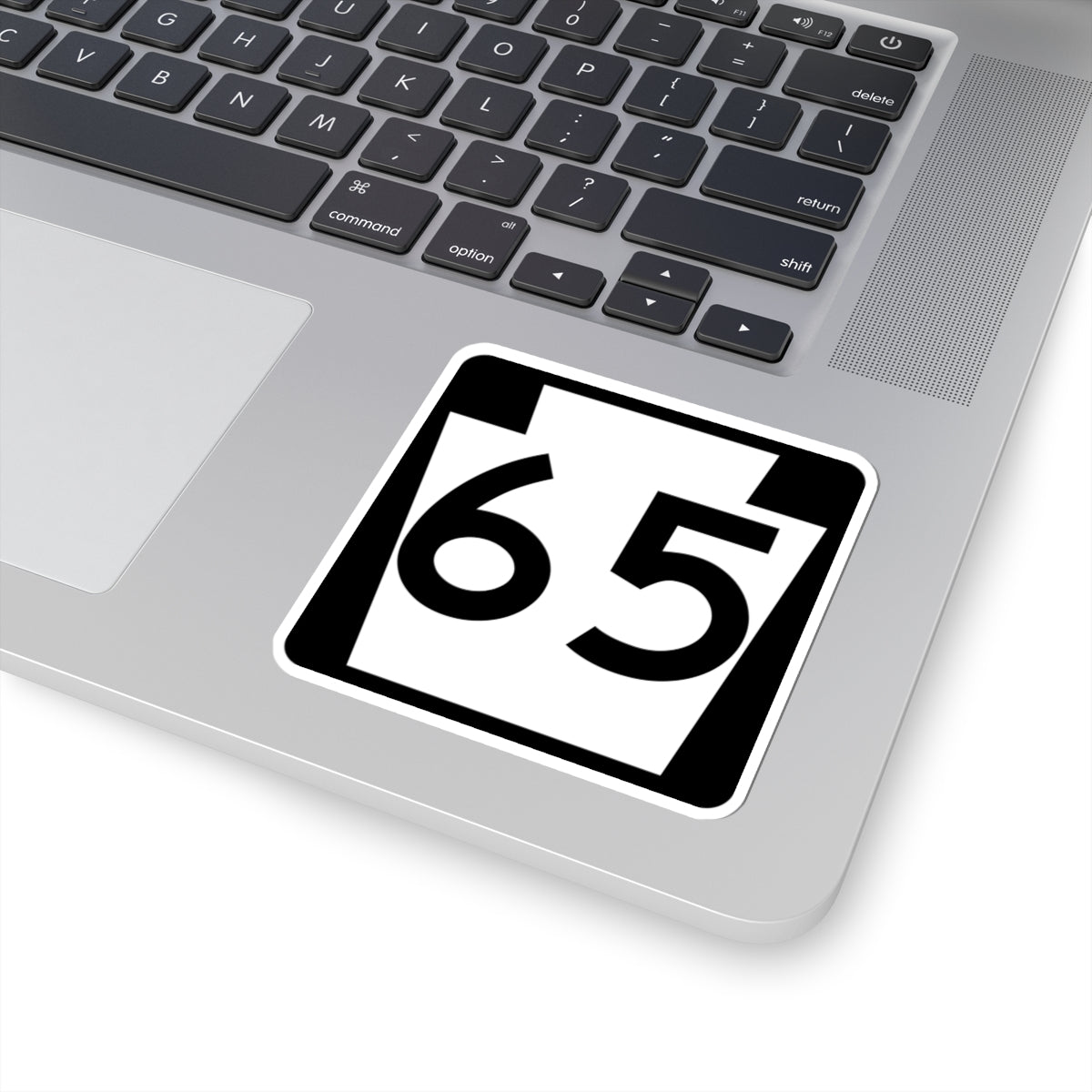 PA-65 (Pennsylvania) (Road Sign) STICKER Vinyl Kiss-Cut Decal