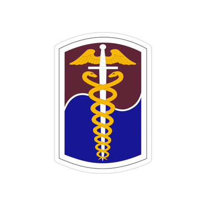 65 Medical Brigade (U.S. Army) REVERSE PRINT Transparent STICKER