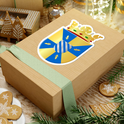 Bellingwedde wapen (Netherlands) (Coat of Arms) STICKER Vinyl Kiss-Cut Decal