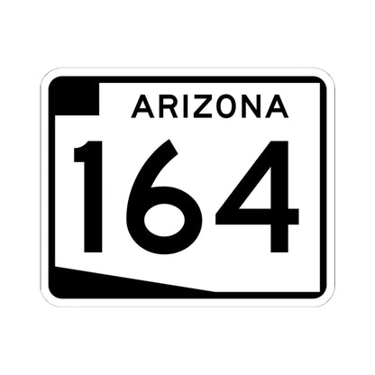 Arizona 164 (Arizona) (Road Sign) STICKER Vinyl Kiss-Cut Decal