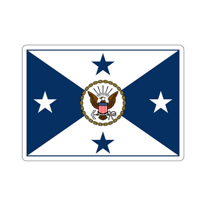 VCNO FLAG NO POLE (U.S. Navy) STICKER Vinyl Kiss-Cut Decal