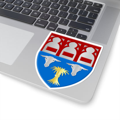 Baaium wapen (Netherlands) (Coat of Arms) STICKER Vinyl Kiss-Cut Decal