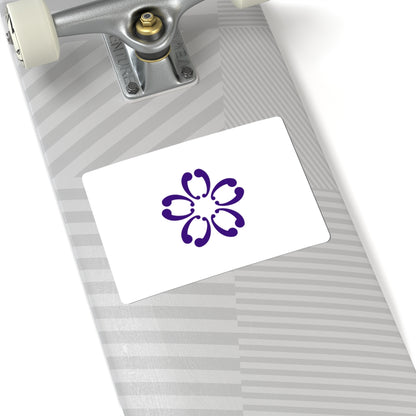 Flag of Sakura Chiba (Japan) STICKER Vinyl Kiss-Cut Decal