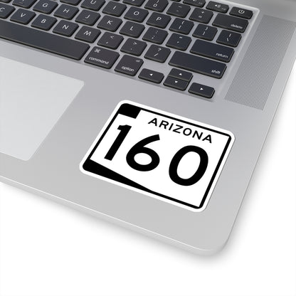 Arizona 160 (Arizona) (Road Sign) STICKER Vinyl Kiss-Cut Decal