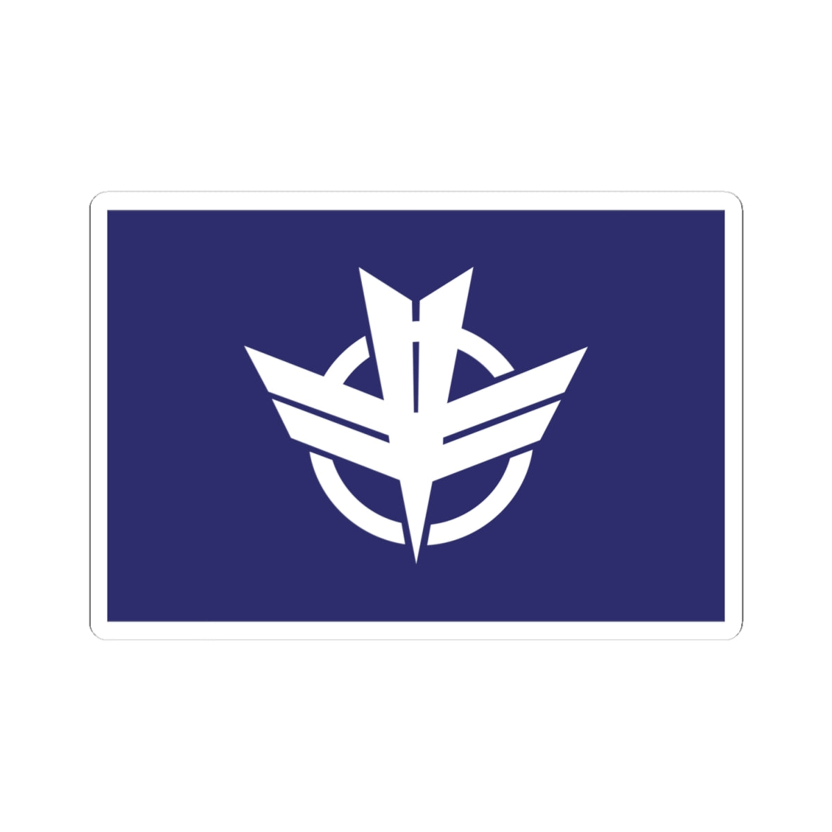 Flag of Shibata Miyagi (Japan) STICKER Vinyl Kiss-Cut Decal