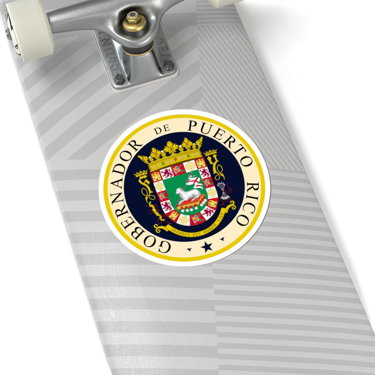 Seal of the Governor of Puerto Rico - STICKER Vinyl Kiss-Cut Decal