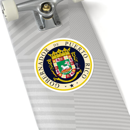 Seal of the Governor of Puerto Rico - STICKER Vinyl Kiss-Cut Decal