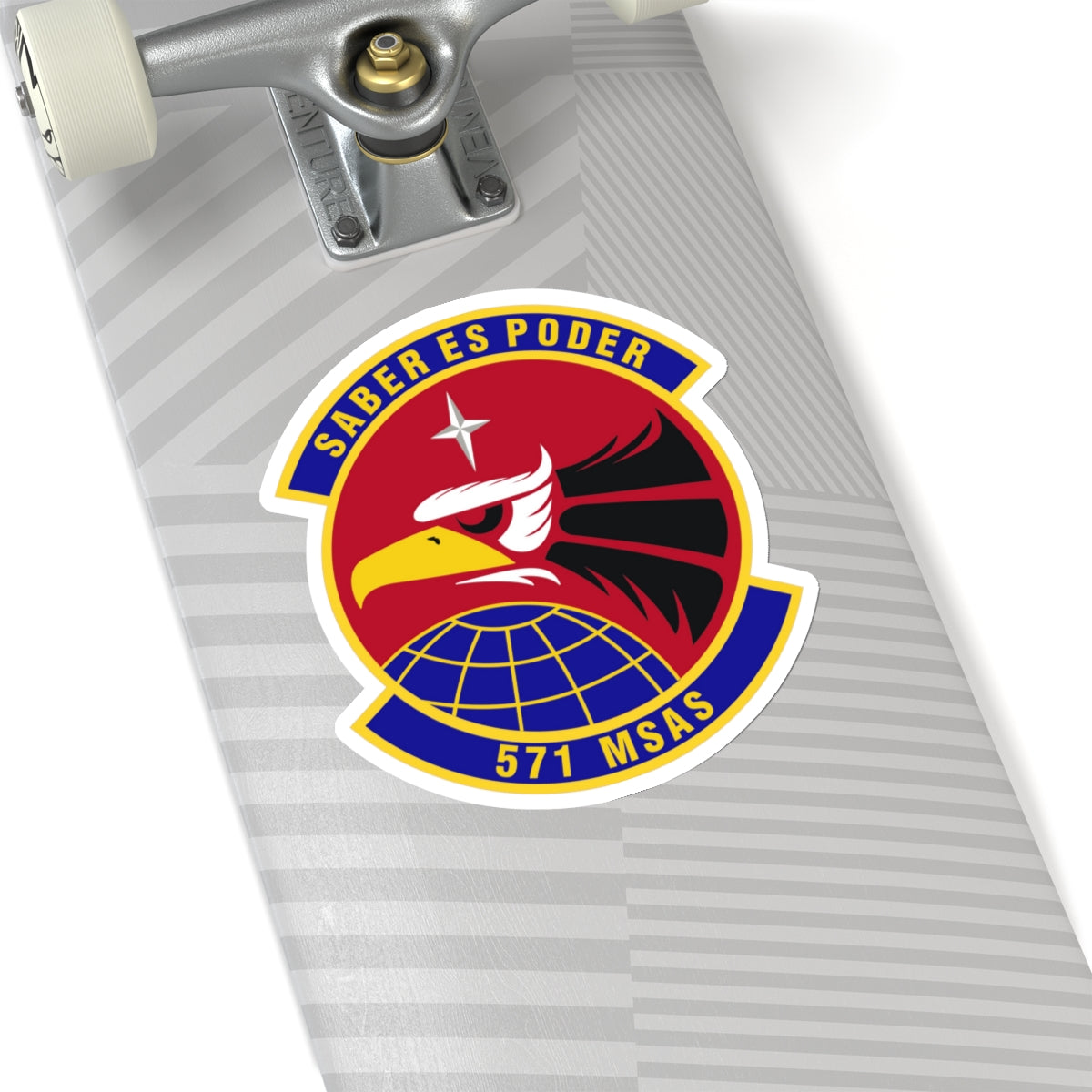 571st Mobility Support Advisory Squadron (U.S. Air Force) STICKER Vinyl Kiss-Cut Decal