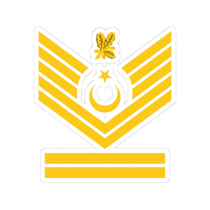 Navy TUR OR 09 (Turkey) (Military Rank) STICKER Vinyl Kiss-Cut Decal