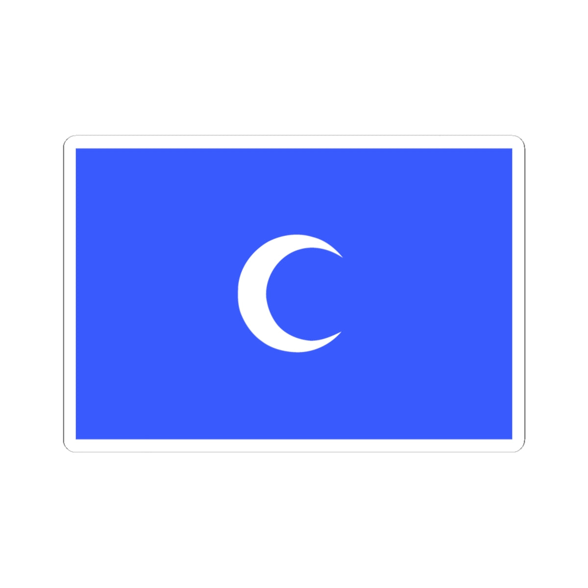 Chehab Emirate flag (Lebanon) STICKER Vinyl Kiss-Cut Decal