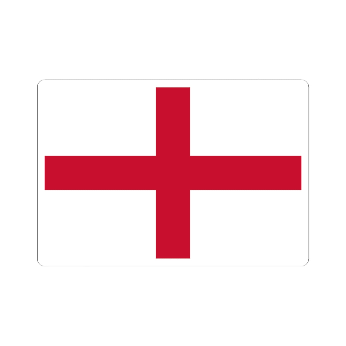 Flag of England 3-2 (England) STICKER Vinyl Kiss-Cut Decal