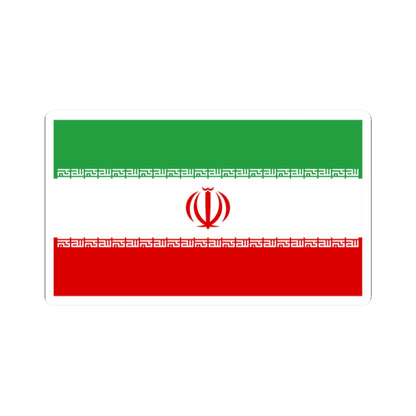 IRI flag with the first takbir design (Iran) STICKER Vinyl Kiss-Cut Decal
