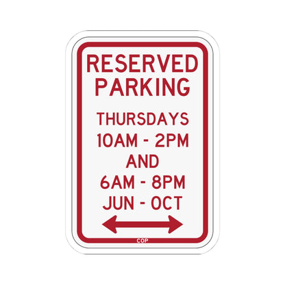 PBOT Road sign P4113D (Oregon) (Road Sign) STICKER Vinyl Kiss-Cut Decal
