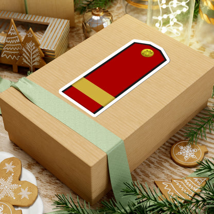 Bulgaria Army OR 7 (Bulgaria) (Military Rank) STICKER Vinyl Kiss-Cut Decal