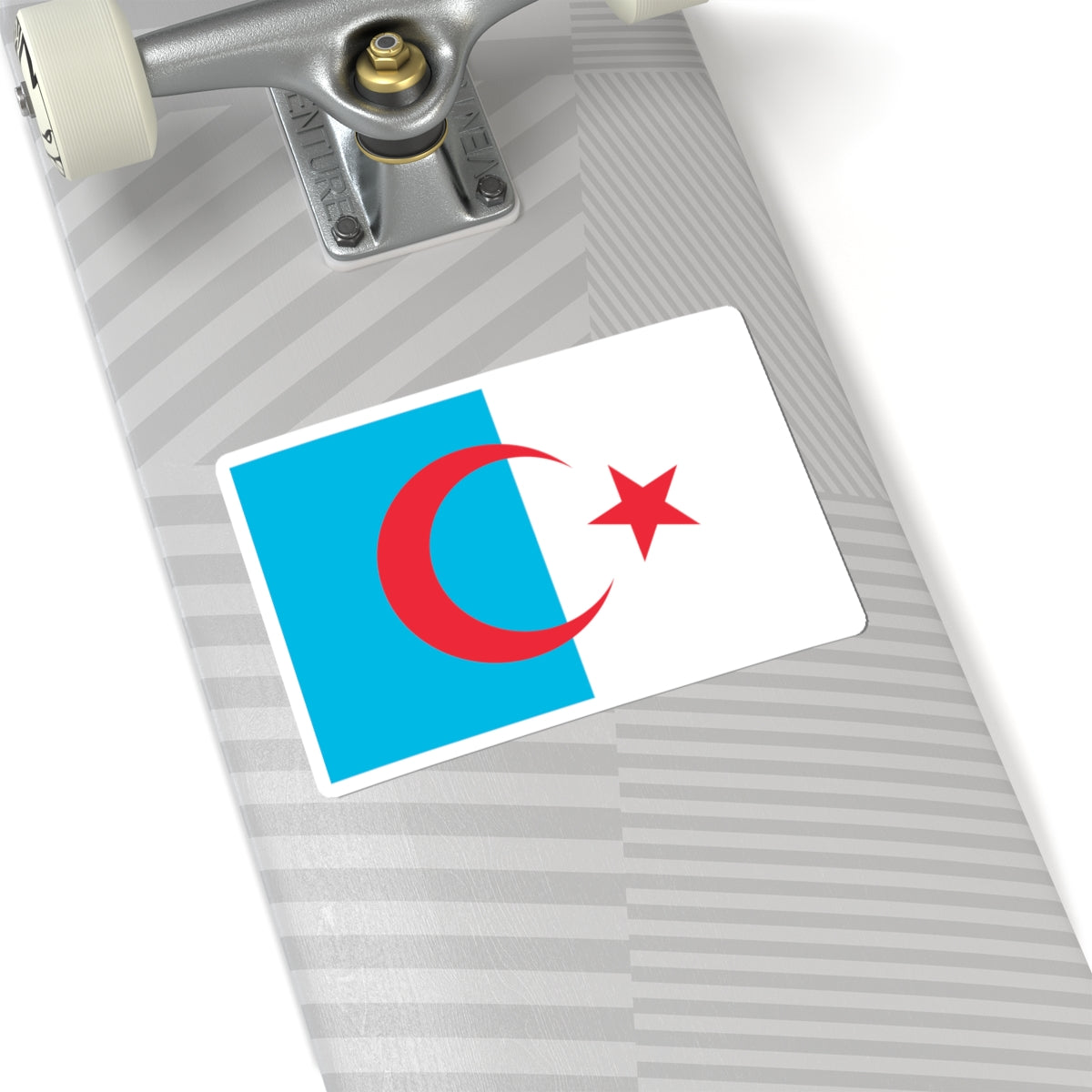 Flag of Syrian Turkomans (Syria) STICKER Vinyl Kiss-Cut Decal