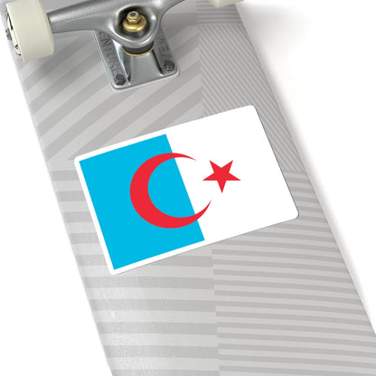 Flag of Syrian Turkomans (Syria) STICKER Vinyl Kiss-Cut Decal