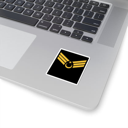 Kıdemli Çavuş rütbe (Turkey) (Military Rank) STICKER Vinyl Kiss-Cut Decal
