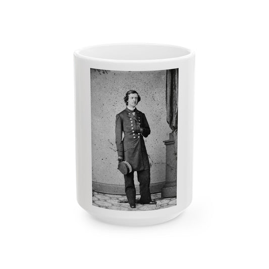 Assist. Engineer H.P. Gregory, Usn (U.S. Civil War) White Coffee Mug-15oz-The Sticker Space