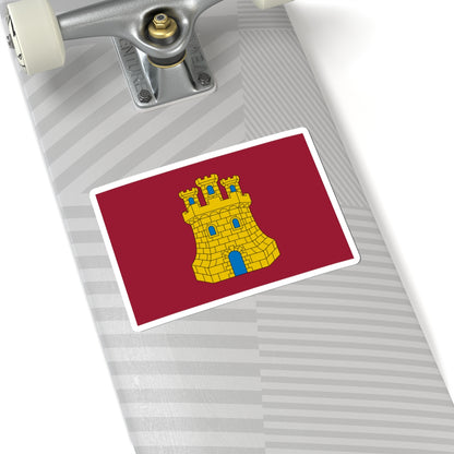 Pendon de Castilla (Spain) STICKER Vinyl Kiss-Cut Decal