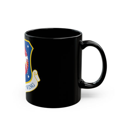 167th Airlift Wing (U.S. Air Force) Black Coffee Mug-The Sticker Space