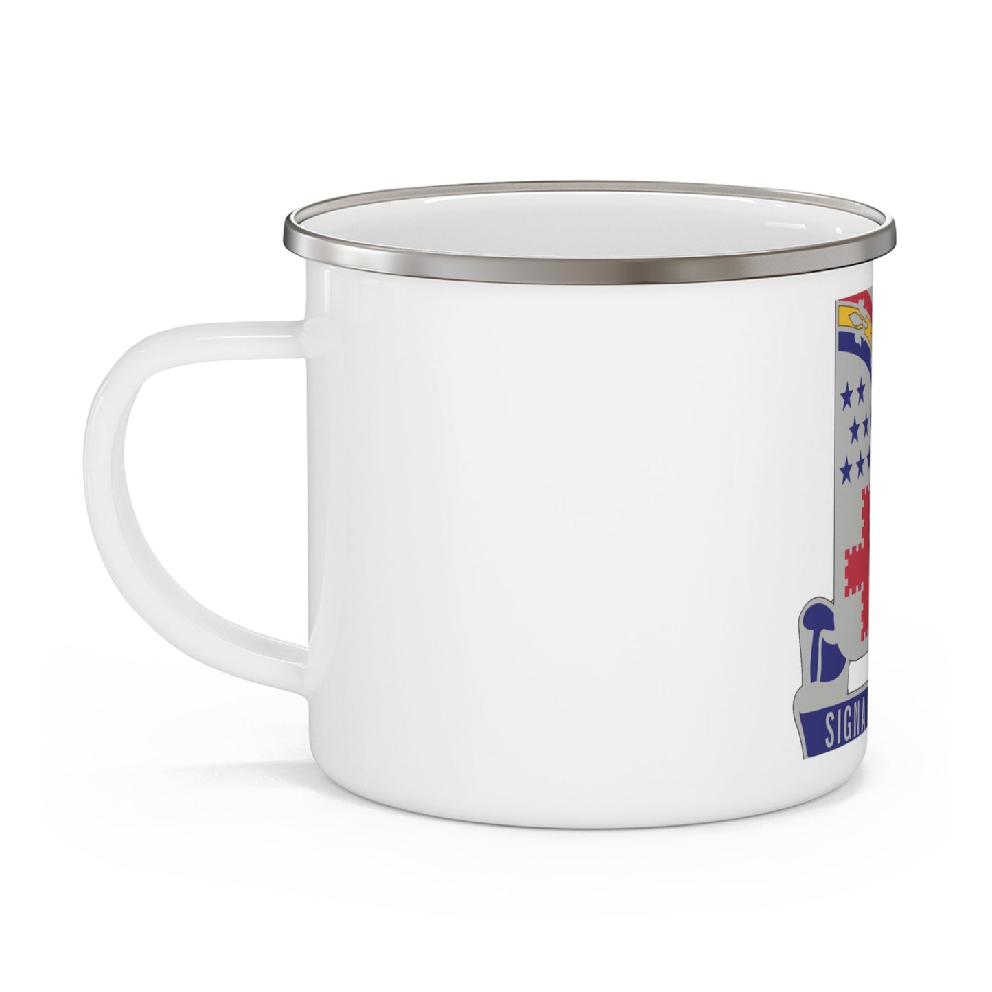 167th Infantry Regiment (U.S. Army) 12oz Enamel Mug-12oz-The Sticker Space