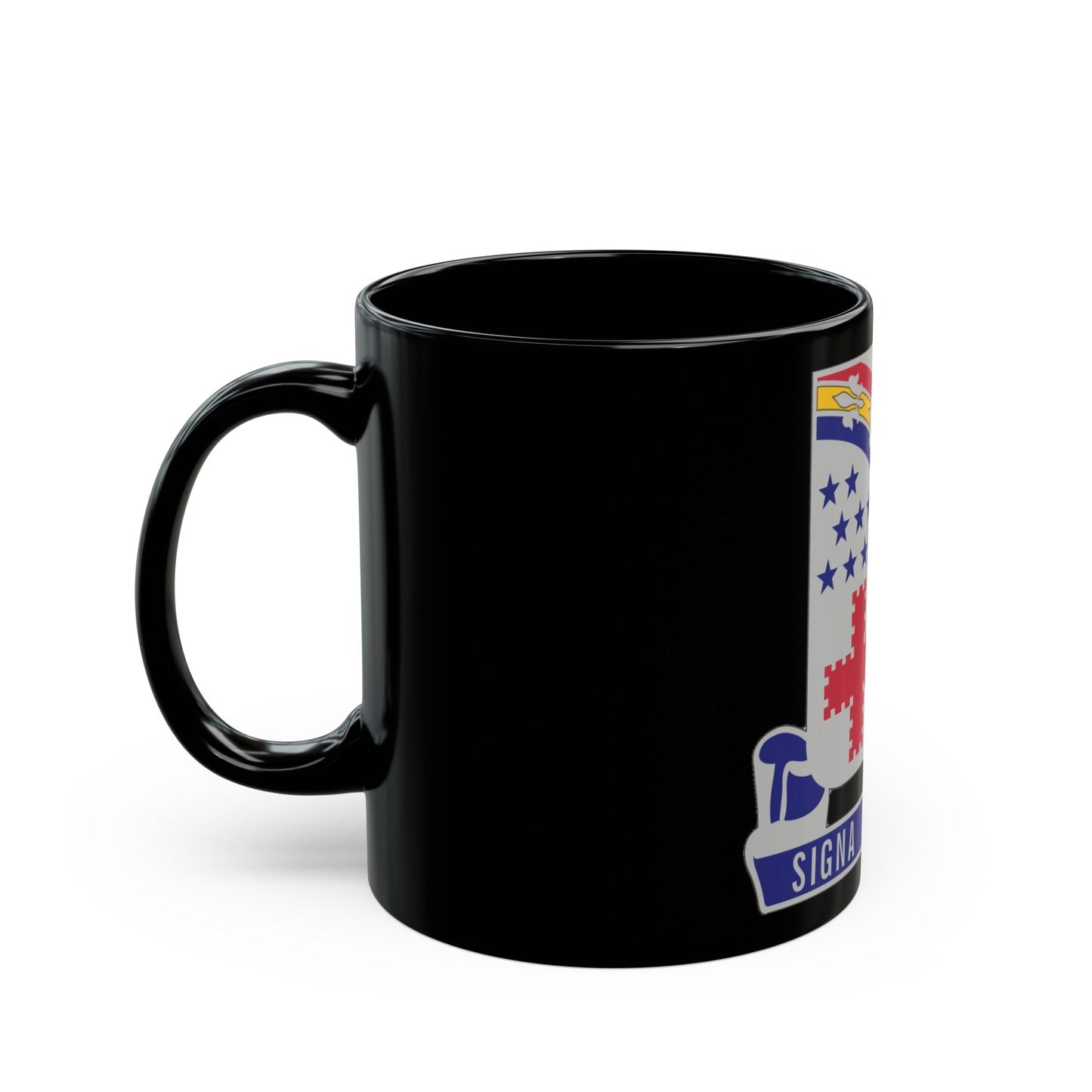 167th Infantry Regiment (U.S. Army) Black Coffee Mug-The Sticker Space