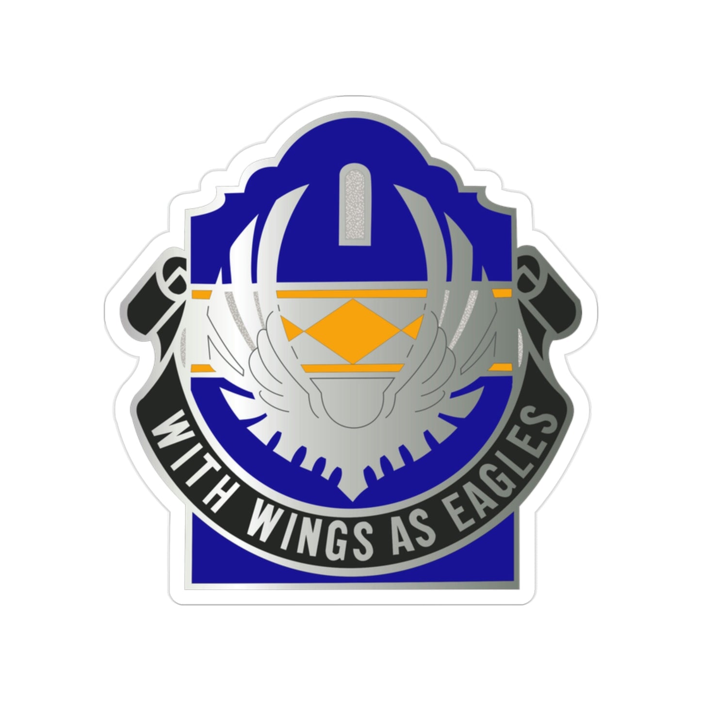 168 Aviation Group (U.S. Army) Transparent STICKER Die-Cut Vinyl Decal-2 Inch-The Sticker Space