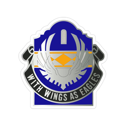 168 Aviation Group (U.S. Army) Transparent STICKER Die-Cut Vinyl Decal-3 Inch-The Sticker Space