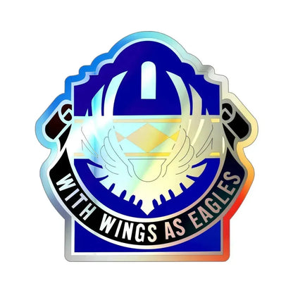 168 Aviation Group (U.S. Army) Holographic STICKER Die-Cut Vinyl Decal 4 Inch Holographic - The Sticker Space
