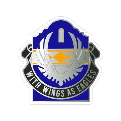 168 Aviation Group (U.S. Army) Transparent STICKER Die-Cut Vinyl Decal 3 Inch - The Sticker Space