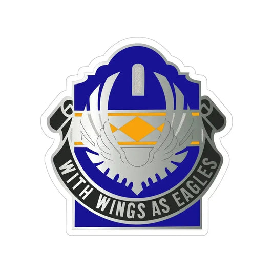 168 Aviation Group (U.S. Army) Transparent STICKER Die-Cut Vinyl Decal 6 Inch - The Sticker Space