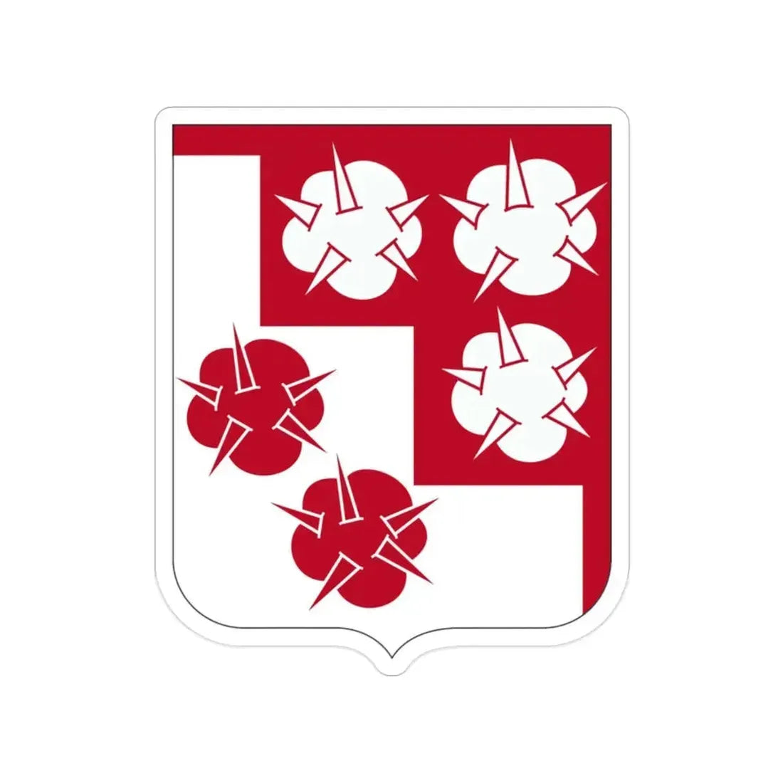 168 Engineer Battalion 2 (U.S. Army) Transparent STICKER Die-Cut Vinyl Decal 2 Inch - The Sticker Space