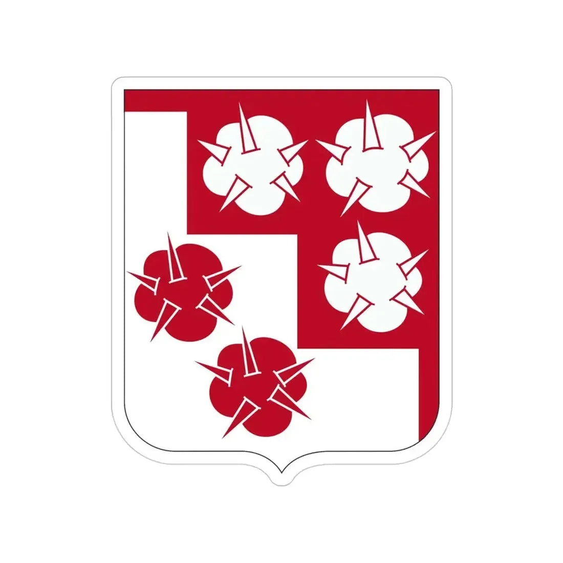 168 Engineer Battalion 2 (U.S. Army) Transparent STICKER Die-Cut Vinyl Decal - The Sticker Space