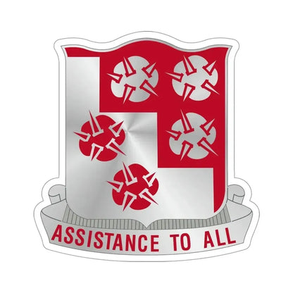 168 Engineer Battalion (U.S. Army) STICKER Vinyl Die-Cut Decal 4 Inch - The Sticker Space