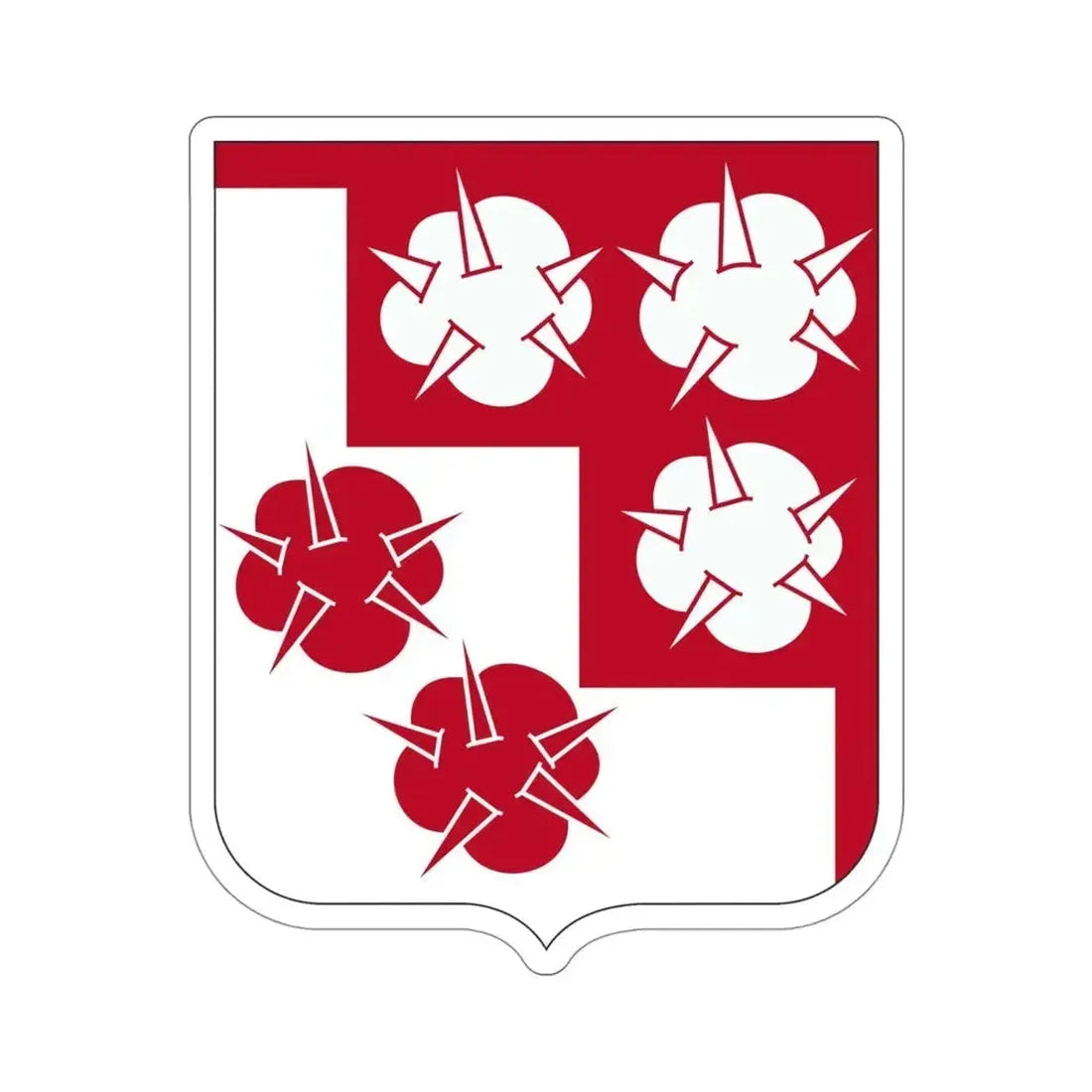 168 Engineer Battalion v2 (U.S. Army) STICKER Vinyl Die-Cut Decal 4 Inch - The Sticker Space