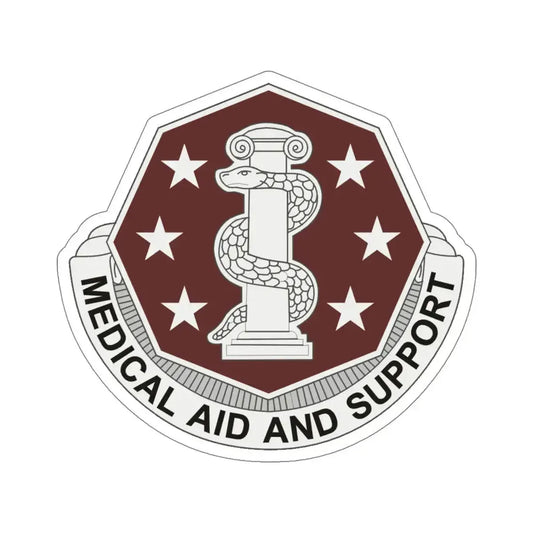 168 Medical Battalion (U.S. Army) STICKER Vinyl Die-Cut Decal 6 Inch - The Sticker Space