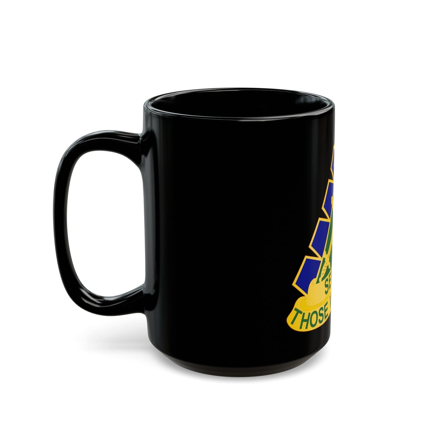 168 Military Police Battalion (U.S. Army) Black Coffee Mug-The Sticker Space