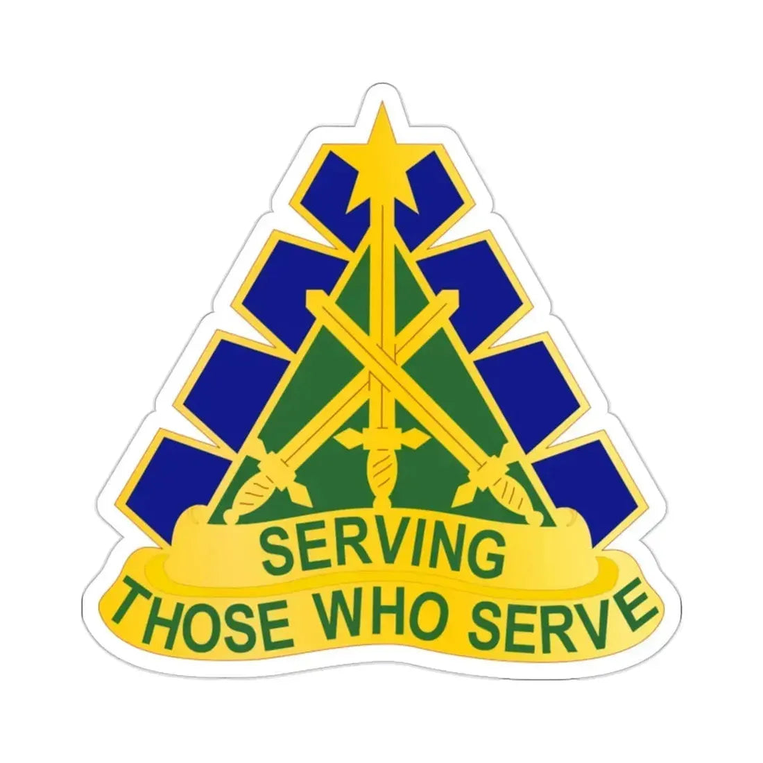 168 Military Police Battalion (U.S. Army) STICKER Vinyl Die-Cut Decal 2 Inch - The Sticker Space