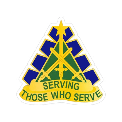 168 Military Police Battalion (U.S. Army) Transparent STICKER Die-Cut Vinyl Decal 2 Inch - The Sticker Space