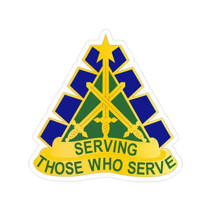 168 Military Police Battalion (U.S. Army) Transparent STICKER Die-Cut Vinyl Decal 2 Inch - The Sticker Space